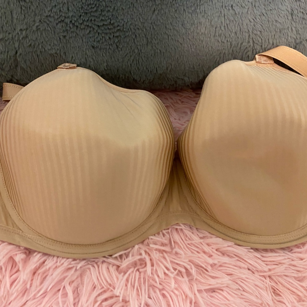 Tan stripped bra 3/$16